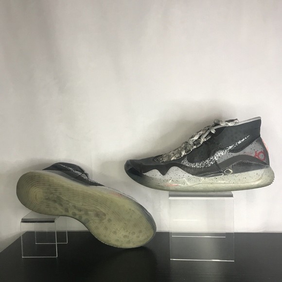 Nike Zoom KD 12 (AR4229-002) Wolf Black Cement Basketball Shoes Men\'s Size 11 main image 4